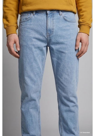 Defacto Sergıo Regular Fit Normal Bel Boru Paça Jean Pantolon H5828ax26aunm39 Mavi-nm39