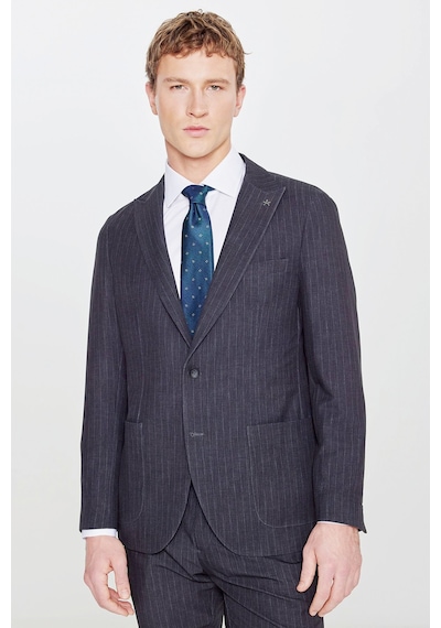 Altınyıldız Classıcs Erkek Sıyah 360 Her Yöne Esneyen Slim Fit Taşıma Torbalı Çizgili Takım Elbise Siyah Altınyıldız Classıcs Erkek Sıyah 360 Her Yöne Esneyen Slim Fit Taşıma Torbalı Çizgili Takım Elbise Siyah