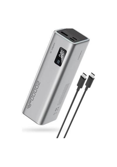 Cuktech 15 Se Powerbank 20000 Mah 85 W Pd3.1 Hızlı Şarj 3 Port LED Ekranlı Taşınabilir Şarj Cihazı