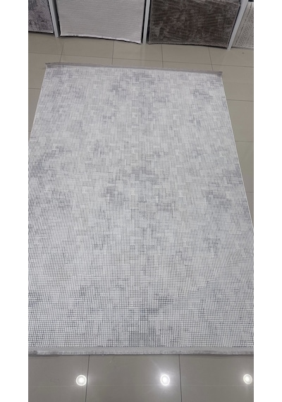 Safyün Halı Kadife Kf467 Gri 200 X 290 Renkli