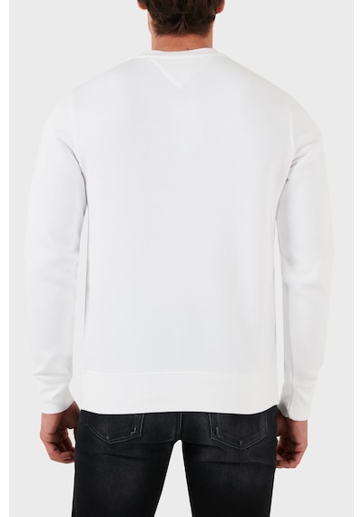 Tommy Hilfiger Erkek Sweat Mw0mw35530 Ybr Beyaz BEYAZ Beyaz