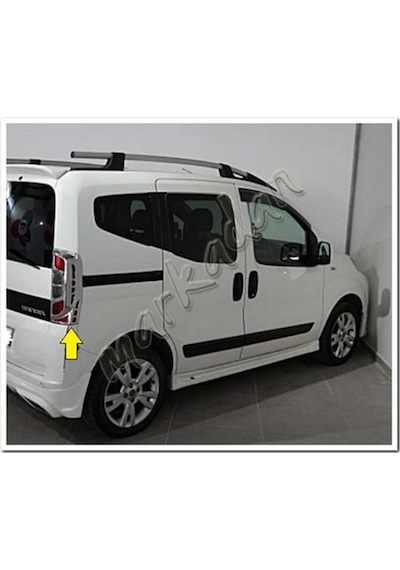 Db Chrome Peugeot Bipper Stop Çerçevesi 2008 Sonrası 2 Parça Abs