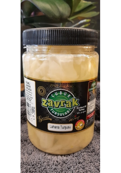Zavrak Çubuk Dilimli Lahana Turşusu 1 KG