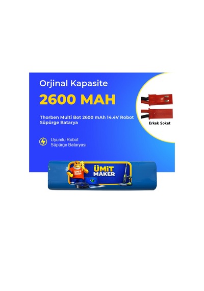 Thorben Multi Bot 2600 Mah 14.4v Robot Süpürge Batarya