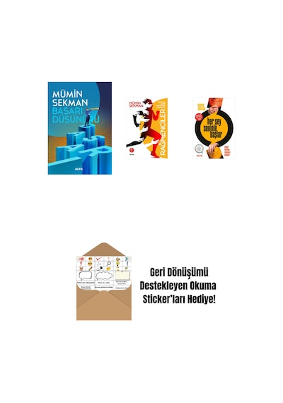 Başarı Düşünürü + Rağmenciler - Akacak Azim Damarda Durmaz + Her Şey Seninle Başlar + Okuma Sticker'ları