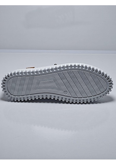 Cem Pekşen Be Fast One C-120 Kadın Günlük Deri Comfort Sneaker Beyaz - Siyah