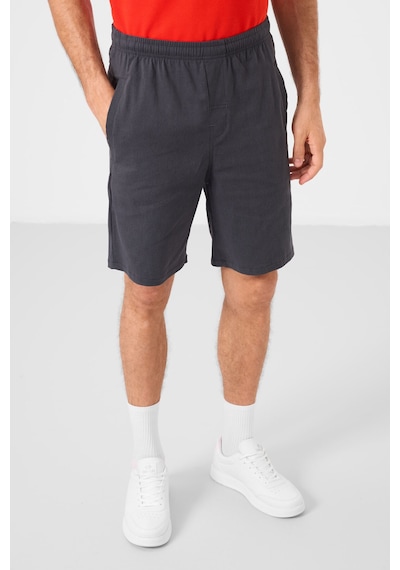 Tommylife Gri Standart Fit Dokuma Hafif Esnek Chino Erkek Şort - 81292 Gri