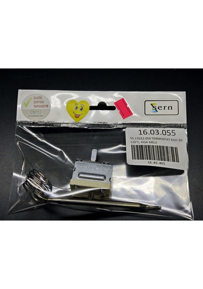 Ego 55.17022.050 30-120 C Kısa Milli Termostat