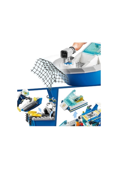 LEGO® City 60277 Polis Devriye Botu 276 Parça