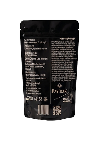 Payidar Nitelikli Türk Kahvesi 100 G