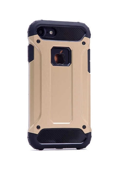 Noktaks - Apple Uyumlu iPhone 6 / 6s - Kılıf Çift Katman Zırh Tank Crash Military Kapak - Gold