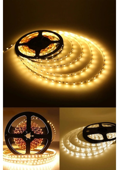 Şerit Led 4 Metre Gün Işığı 3 Çipli Aydınlatma Mutfak Salon Yatak Odası Led Işık