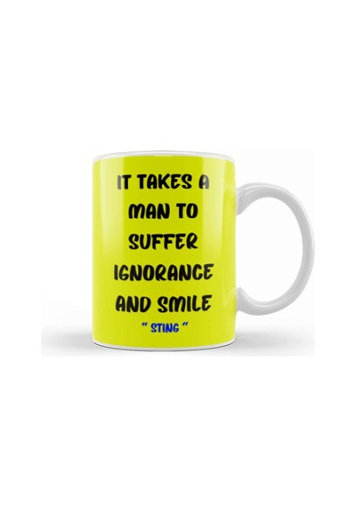 Smile Emoji Quotes Funny Happy Face Love Sarcastic Gift Kupa Bardak Porselen No14007 Karışık