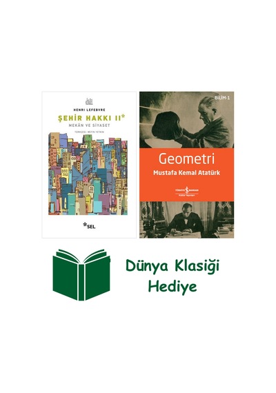 Şehir Hakkı 2 - Mekan Ve Siyaset + Geometri + Dünya Klasiği Hediye