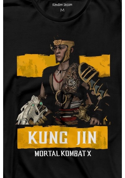 Mortal Kombat X Kung Jin Uzun Kollu Tişört Baskılı T-shirt 001