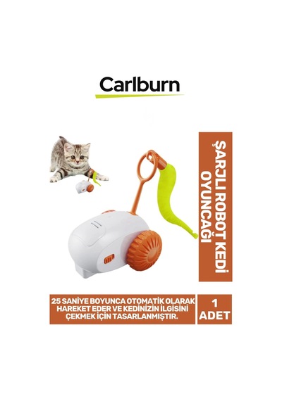 Özel Üretim İnteraktif Hafif Oyun Açma Kapama Düğmeli Dayanıklı Usb Şarjlı Robot Kedi Oyuncağı