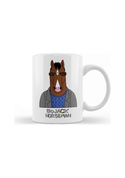Bojack Horseman 010 Kupa Bardak Porselen Karışık