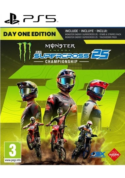 Monster Energy Supercross 25 Ps5 Oyun
