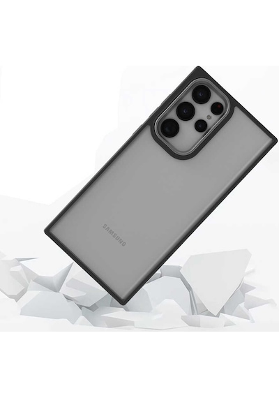 Zore Galaxy S22 Ultra Uyumlu Nvth Flora Kılıf-kırmızı