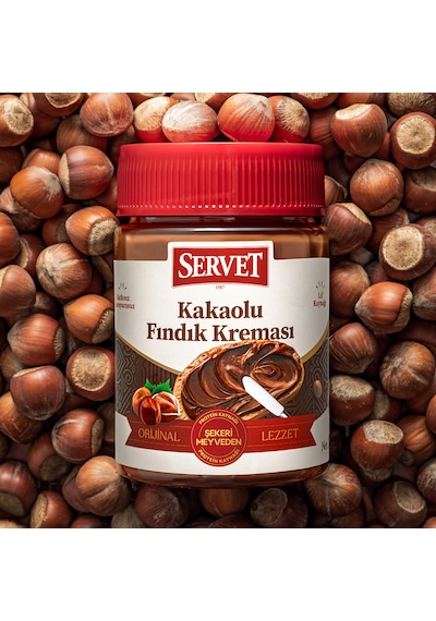 Servet Kakaolu Fındık Kreması 315g 2'li Paket