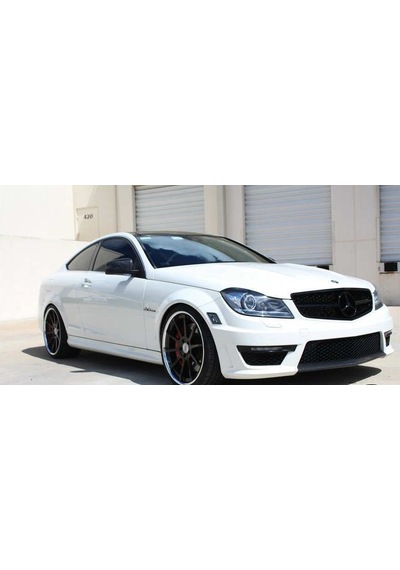 Mercedes C Serisi W204 Uyumlu Amg Siyah Panjur 2007-2014