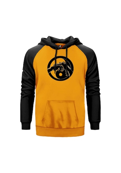 Shorin Ryu Karete Art Sarı Renk Reglan Kol Sweatshirt Sarı