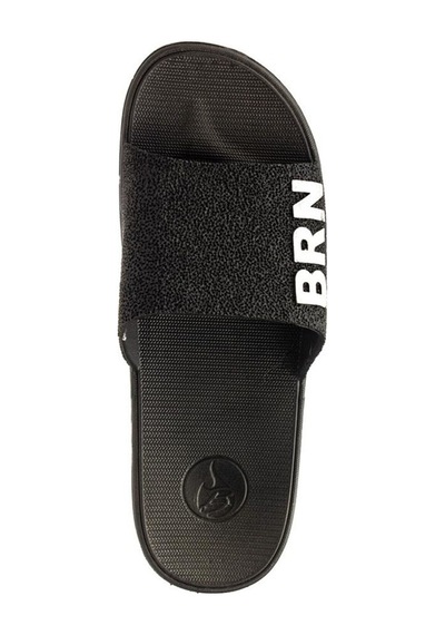Ayakkabı Ülkesi Brn Unisex Kaydırmaz Taban Günlük Terlik Siyah