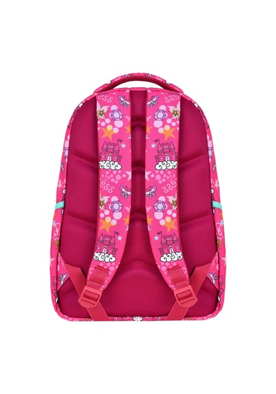 Little Princess Pembe İlkokul Sırt Çantası + Beslenme Çantası 2311 Çok Renkli