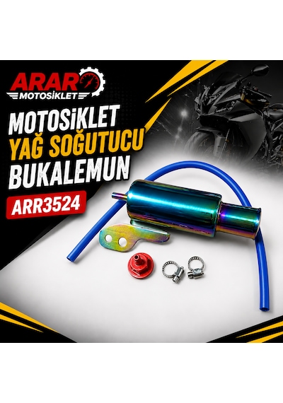 Motosiklet Yağ Soğutucu Bukalemun-arr3524 Çok Renkli