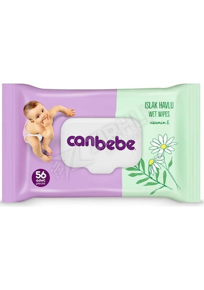 3 Adet Canbebe Islak Havlu 56'lı