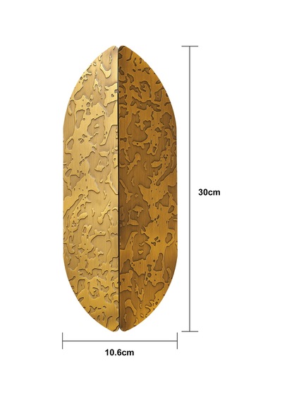 Elara Gold Modern Salon, Yatak Başı Led Aplik
