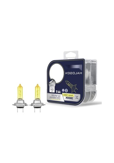 Yüksek Kaliteli 12v H7 55w Sarı Işık Ampul Seti 2 Adet