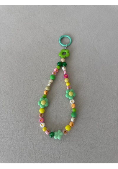 Yeşil Anne Bebek Çanta ,anahtarlık Charm