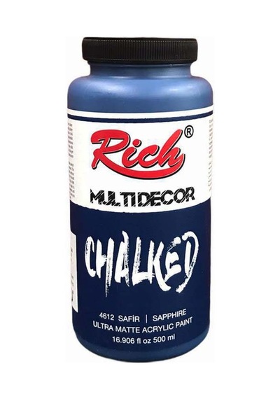 Rich Multi Decor Chalked Akrilik 500Ml N 4612 Safir