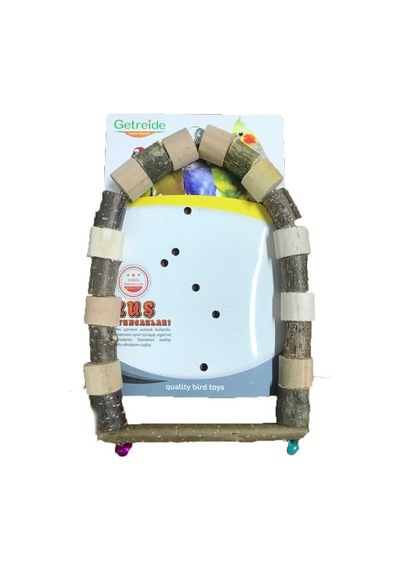 Doğal Paraket Ve Papağan Salıncağı 22x18 Cm