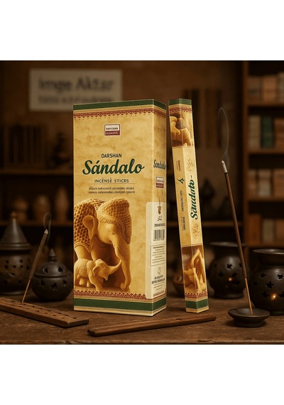 Darshan Incense Sandalo 20'li Çubuk Tütsü Çok Renkli