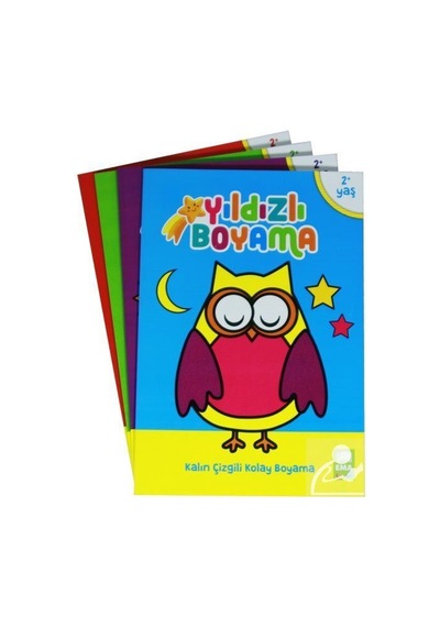 Yıldızlı Boyama 4 Kitap Set