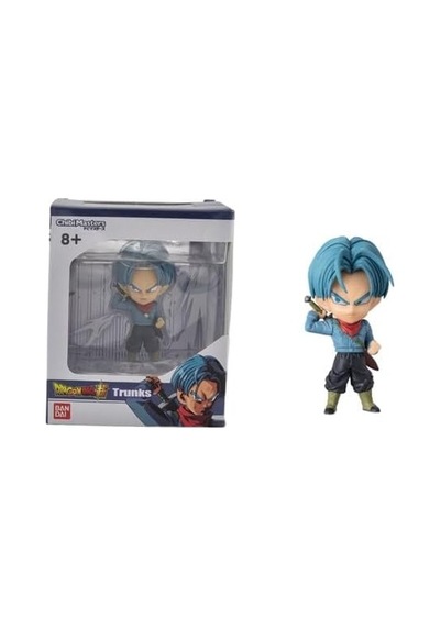 Dragon Ball Super Trunks Figür 8 Cm Bandai Chibi Masters Anime Koleksiyon Figürü