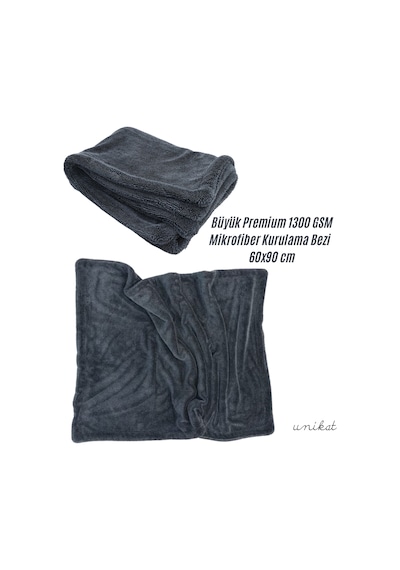 Ultra Yumuşak Mikrofiber Kurulama Havlusu 1300 Gsm 60x90 Cm 1 Adet