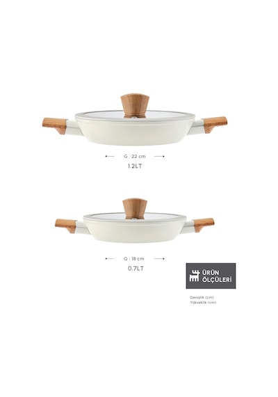 Karaca x Refika Swiss Crystal Almond Cream Sahan 4 Parça Set Ind