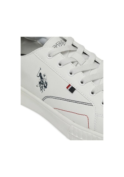 U.S. Polo Assn. Mayk 4Pr Erkek Beyaz Sneaker Ayakkabı-Beyaz