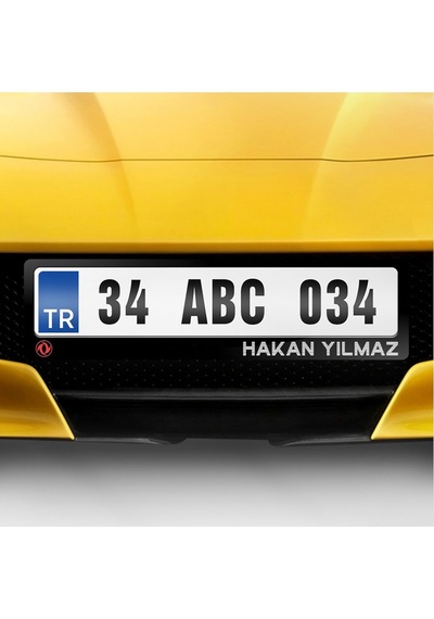 Kişiye Özel Isimli Dfm Logolu Plakalık 264845224