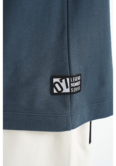 Tommylife Tommy Life Orman Yeşili Cep Detaylı O Yaka Standart Kalıp Erkek Çocuk T-shirt - 11120 Yeşil