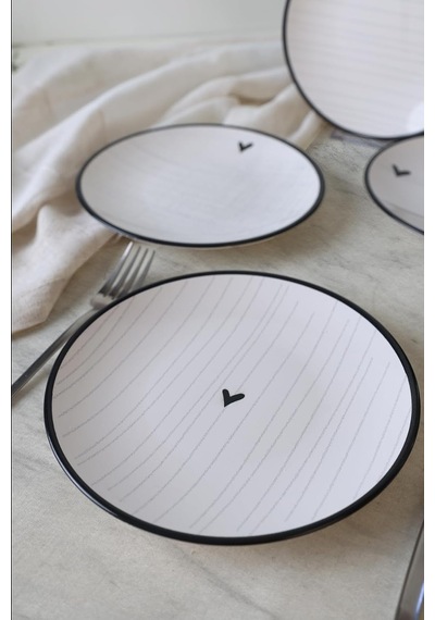 Sensa Ege Pasta Tabağı 20 Cm 4 Adet 23789-92 Çok Renkli