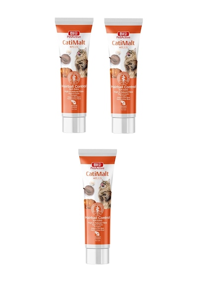 Bio Petactive Catimalt Plus Tüy Yumağı Önleyeci Malt Macun 100 G X 3 Adet