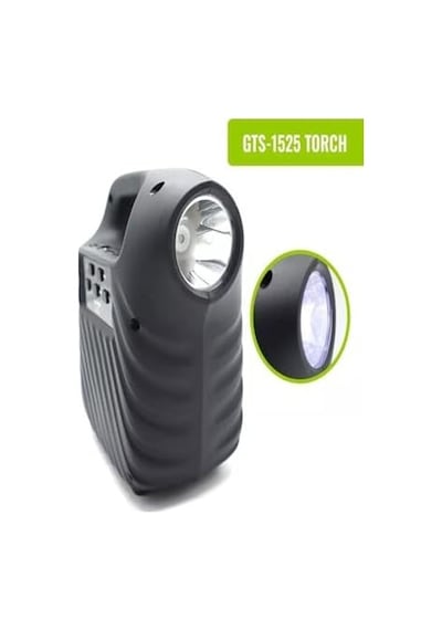 Gts1525 Rgb Işıklı 4 İnç Taşınabilir Bluetooth Hoparlör Fm Radyo Parti Hoparlörü Acil Durum Feneri