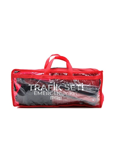 Krt-1102 Yangın Tüpü 1kg 2'li Set 4 Gen Çanta 7 Adet + 38 Adet 2 Adet Reflektör Araç Takoz