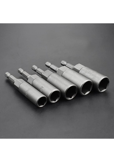 15 Parça Bits Saplı Lokma Seti Matkap Için 5,5 Mm - 19 Mm