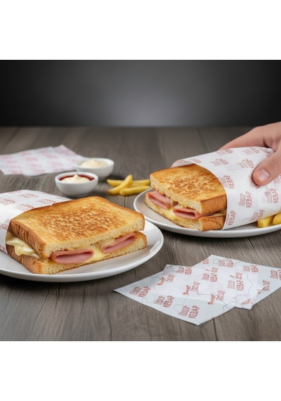 Döner Ve Hamburger Poşeti 19x19 Cm - 10 Mikron - 5 Kg Ekonomik Paket 1000 Adet