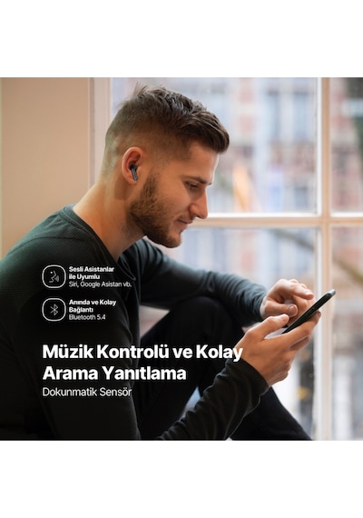 Airbeat Pro Anc Lcd Gerçek Kablosuz Tws Bluetooth Kulaklık- 2km159
